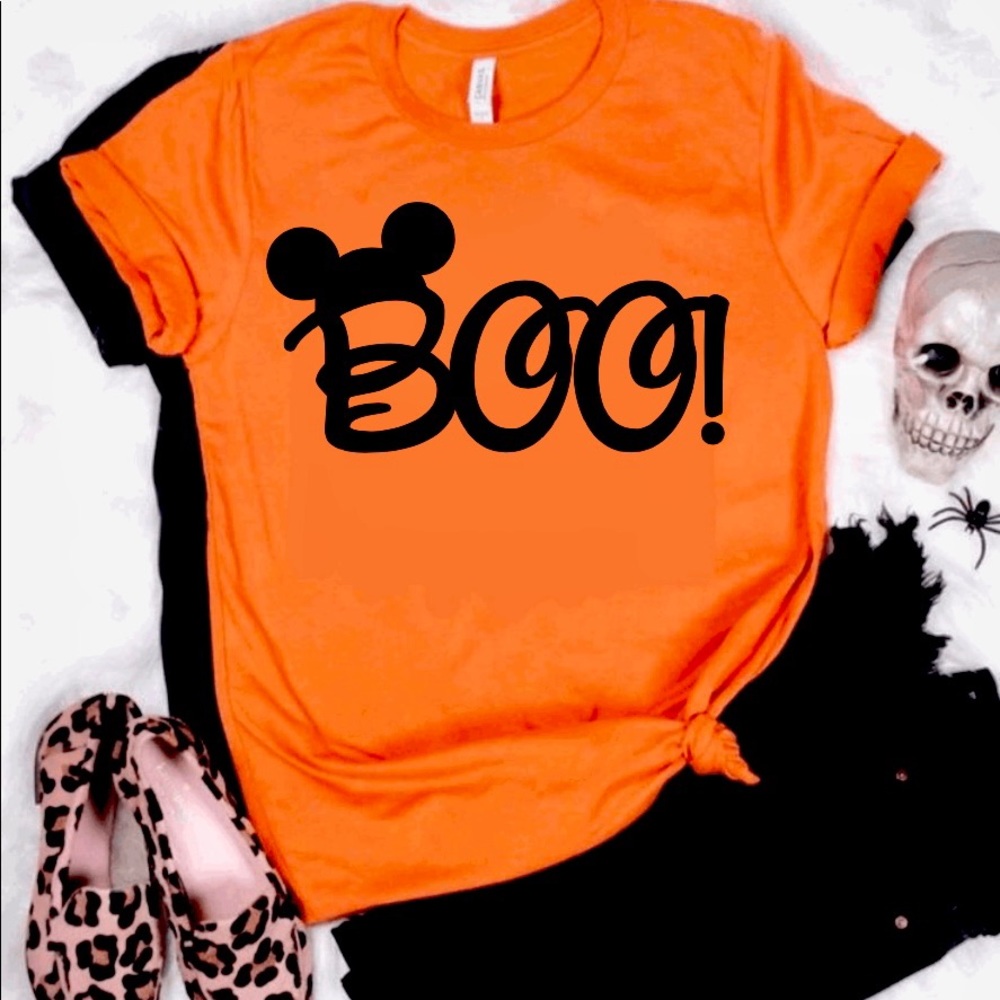 Halloween Boo Mickey Mouse t-shirt unisex
